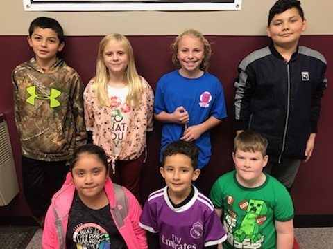 Group photo of students November BEARS of the month
