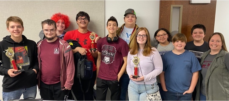 JH and HS Chess students competed at the Wilbur D Mills Co-Op 
