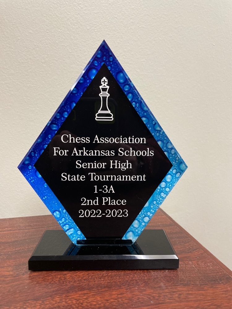 Senior High Chess team wins 2nd place at STATE