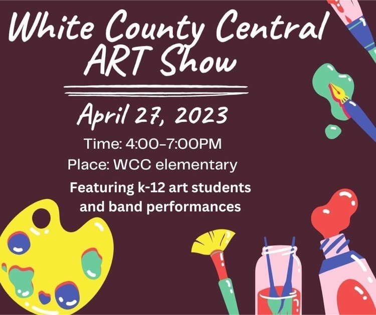 K-12 Art Show Thursday April 27th